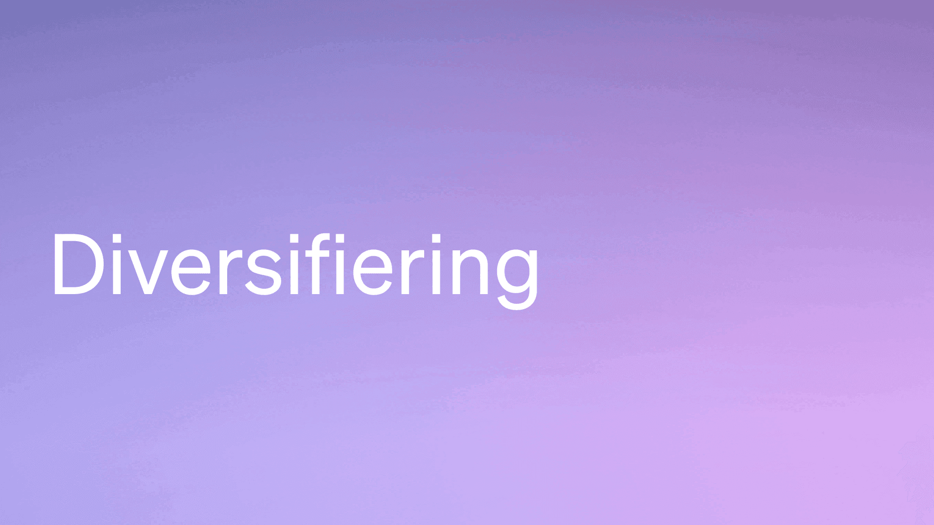 Diversifiering: Sprid riskerna i din portfölj